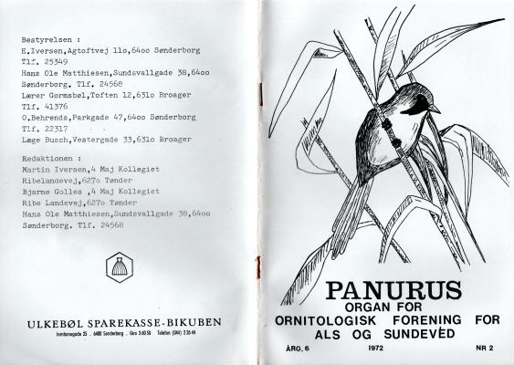 frim-per Panurus 1972 nummer 2 custom text